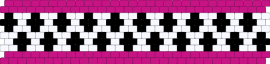 Fnaf wall paper - zigzag,fnaf,five nights at freddys,wall,cuff,white,black,pink