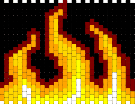 Fire - brown,yellow