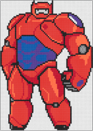 baymax bighero six armadaura - baymax,big hero 6,disney,character,movie,animation,orange,red