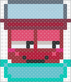 GIgi!! - gigi,dandys world,character,video game,red,teal