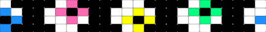 Creepy Cute Rainbow Eyes (Remixed) - black,white,yellow,light blue,colorful,gurokawa,creepy cute,eyes,rainbow