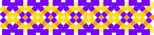 Diamond X-Base - purple,yellow