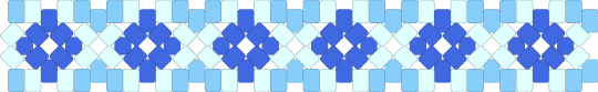 Diamond X-Base Ver. 3 - blue, light blue