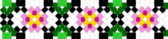 Flower X-Base Cuff - plant,nature,pink,green,flower,floral