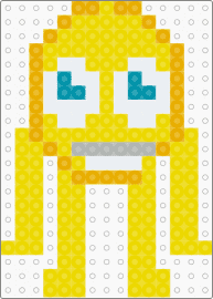 Mini Smileghost :] - yellow