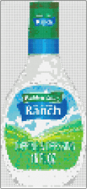 Ranch Dressing - ranch dressing,condiment,bottle,food,kitchen,culinary