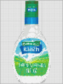 Ranch Dressing - ranch dressing,condiment,bottle,food,kitchen,culinary