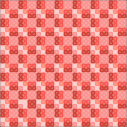 Picnic blanket - beige, blanket, cotdpicnic, cute, perler, picnic, plaid, red