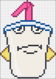 master shake ATHF - master shake,athf,aqua teen hunger force,character,animation,tv show,white