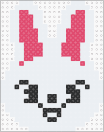 Leebit - leebit,skzoo,stray kids,bunny,character,head,music,animal,white,pink