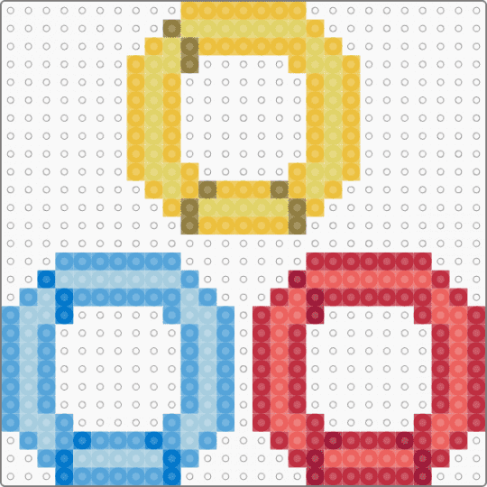 LED Dbh / Detroit become human - light blue, red, yellow