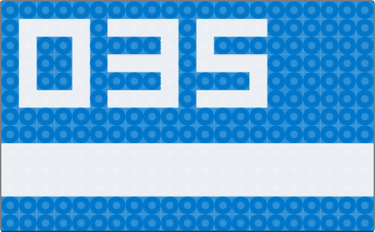 Pressure Keycard (035) - blue,white,pressure,roblox