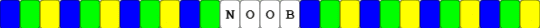 Roblox noob single (not forsaken related) - purple,green