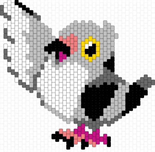 Pidove - beige,gray,pokemon,pidove