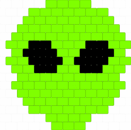 al!en ^^ - alien,extraterrestrial,simple,charm,head,green