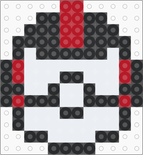 Pokémon timer ball - white