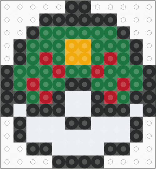 Pokémon friend ball - green