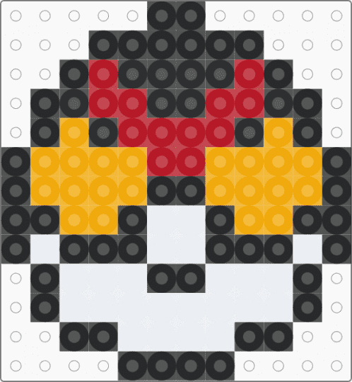 Pokémon Level ball - red,orange