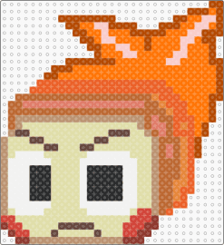 Shrimpo - shrimpo,dandys world,head,video game,character,orange,tan