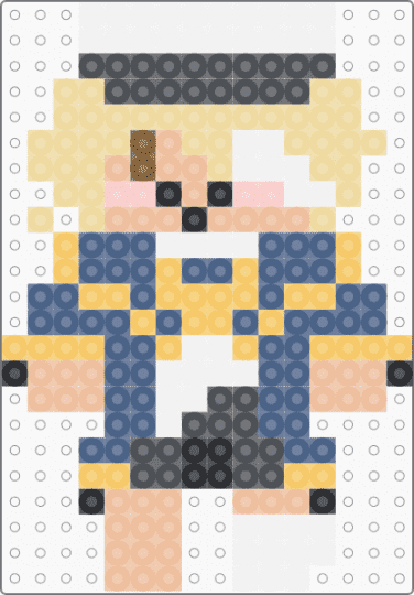 Oliver Vocaloid Pearler - beige,blue,vocaloid,oliver vocaloid,oliver