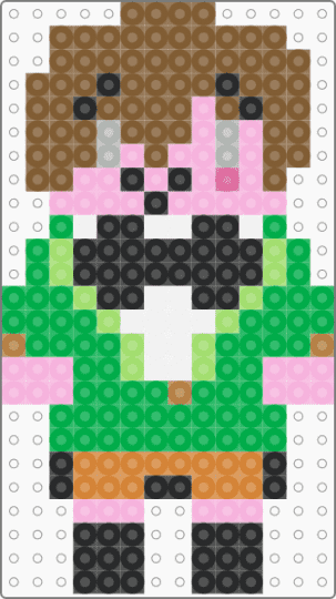 Is Gilver - pink,tan,green,oc,ghost