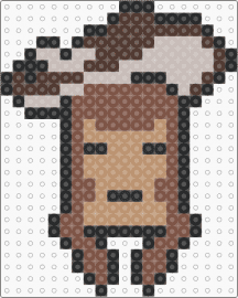 Nashatra Bealdhild (Dream Game) Simplistic perler - tan,beige