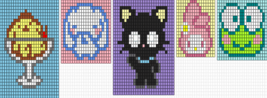 WIP - light blue,pink