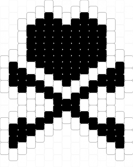 Tokidoki logo symbol - black,white