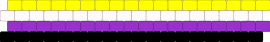 nonbinary - nonbinary,pride,enby,bracelet,cuff,yellow,purple