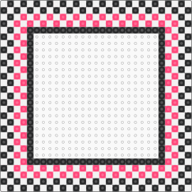 pink and black and checkerboard - checkered,frame,scene,photo,pink,black