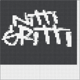 Nitti Gritti - nitti gritti,dj,edm,music,text,monochromatic,stylized,brand,white,black