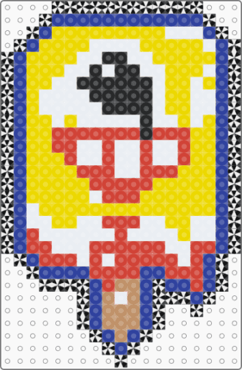 Trippy Spongebob Cyclops Subtronics POPSICLE - character, cyclops, edm, popsicle, purple, rave, red, spongebob, subtronics, trippy, yellow