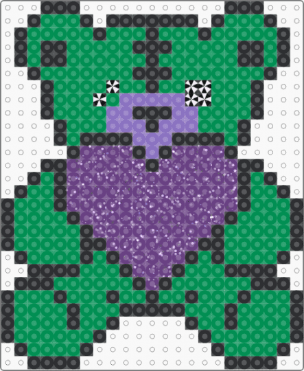 Level Up Bear - bear, edm, green, heart, level up, leveltronics, rave