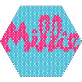 Millie - hexagon