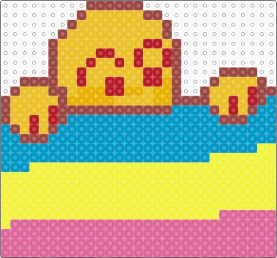 Goober Pansexual flag - light blue,yellow,pink,lgbtqia,nonbinary,goober