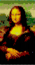 mona lisa - mona lisa,leonardo da vinci,painting,portrait,classic,earthy,green,brown