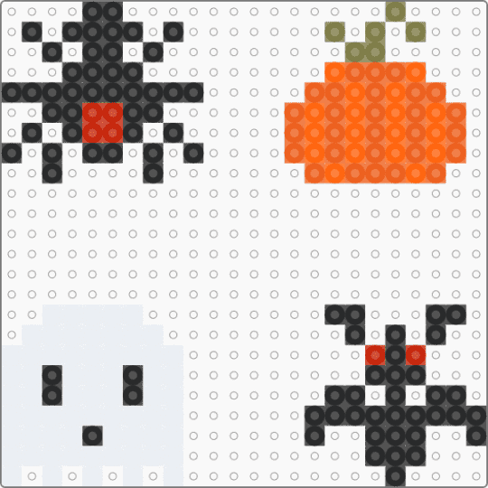 Spectacular Spooks! - cotdminiatures, halloween, orange, spooky, white
