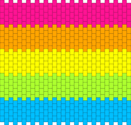 Rainbow pattern - neon,rainbow,panel,horizontal,stripes