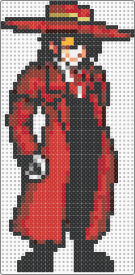 alucard - alucard,hellsing,black,red,brown