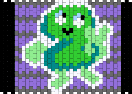 REMIX!!!! Mine is not the original - gray,purple,green,teal