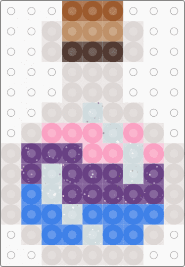 bisexual minecraft potion - beige,purple,blue,minecraft,games,pride