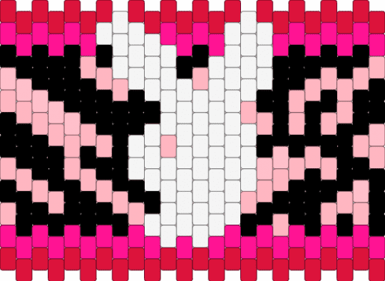 Playboy Bunny/ Ayeshaeroticore cuff - pink,red,y2k,zebra,bunny,rabbit,ayesha erotica