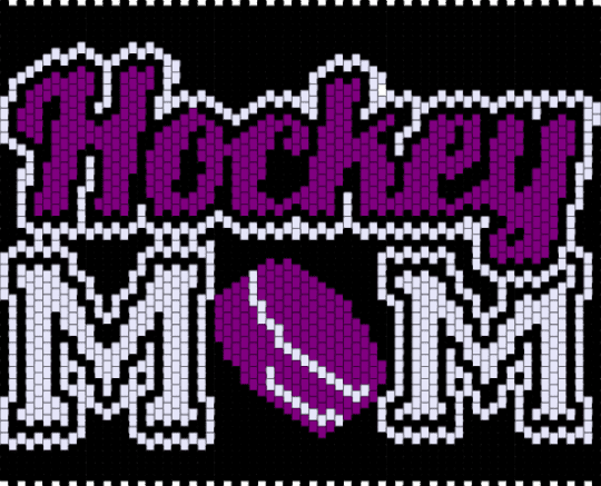 Hockey mom - hockey,mom,sign,banner,sport,sports,pink,white