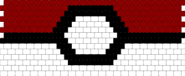 Pokeball - pokeball,pokemon,gaming,cuff,red,white