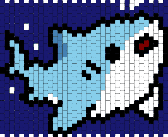 Shark - animal, light blue, ocean, purple, sea, shark, water