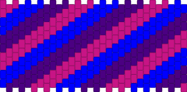 Bi Power - bisexual,pride,diagonal,stripes,cuff,pink,purple,blue