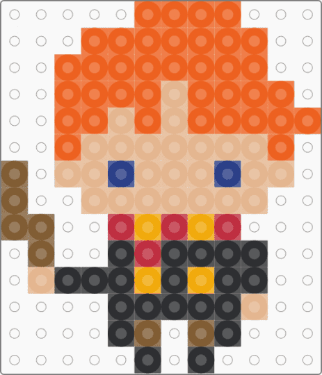 Ron Weasley (Book) - orange,beige