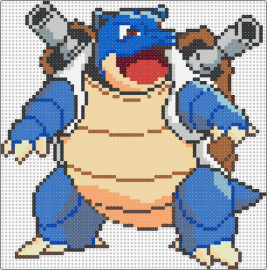 Tortank - blastoise,evolution,wartortle,character,pokemon,gaming,video game