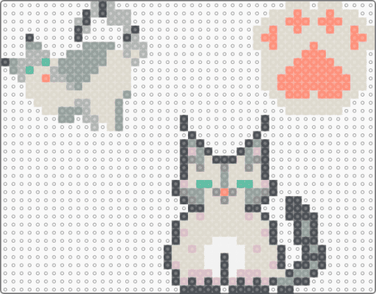 kitti :3 - gray,beige