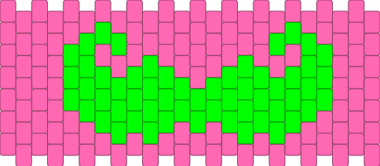 mustache cuff - green,pink,cuff